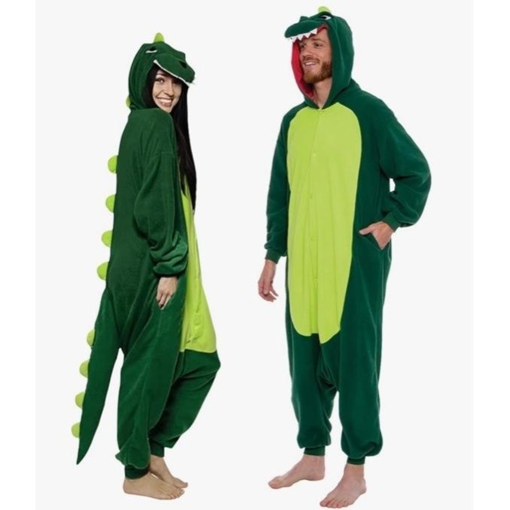 SIZE XL UNISEX costume Halloween Dinosaur Kigurumi Hooded